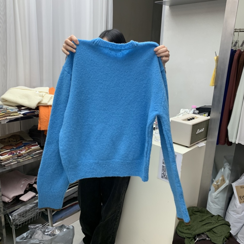 LEESEED-A/SEED韓國代購女士新品真品時尚推薦人氣毛衣SEeD-SOBORO毛衣