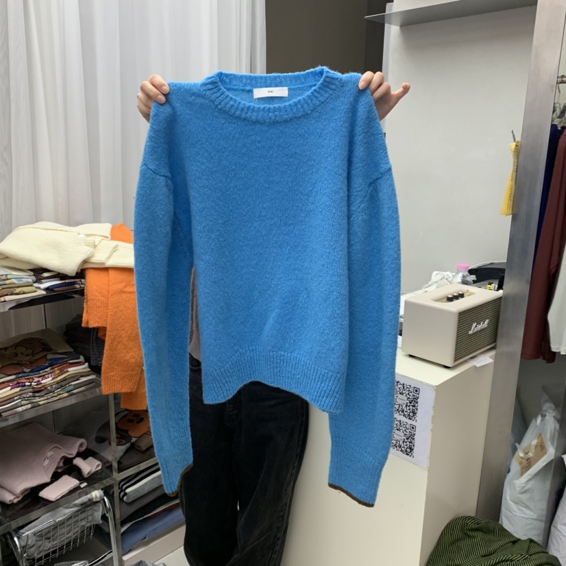 LEESEED-A/SEED韓國代購女士新品真品時尚推薦人氣毛衣SEeD-SOBORO毛衣圖色3