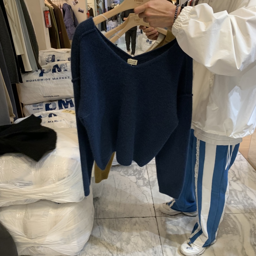 LA MAGIE FEMME韓國直郵女士新品人氣熱賣時尚推薦毛衣Lamagie Femme毛衣圖色2