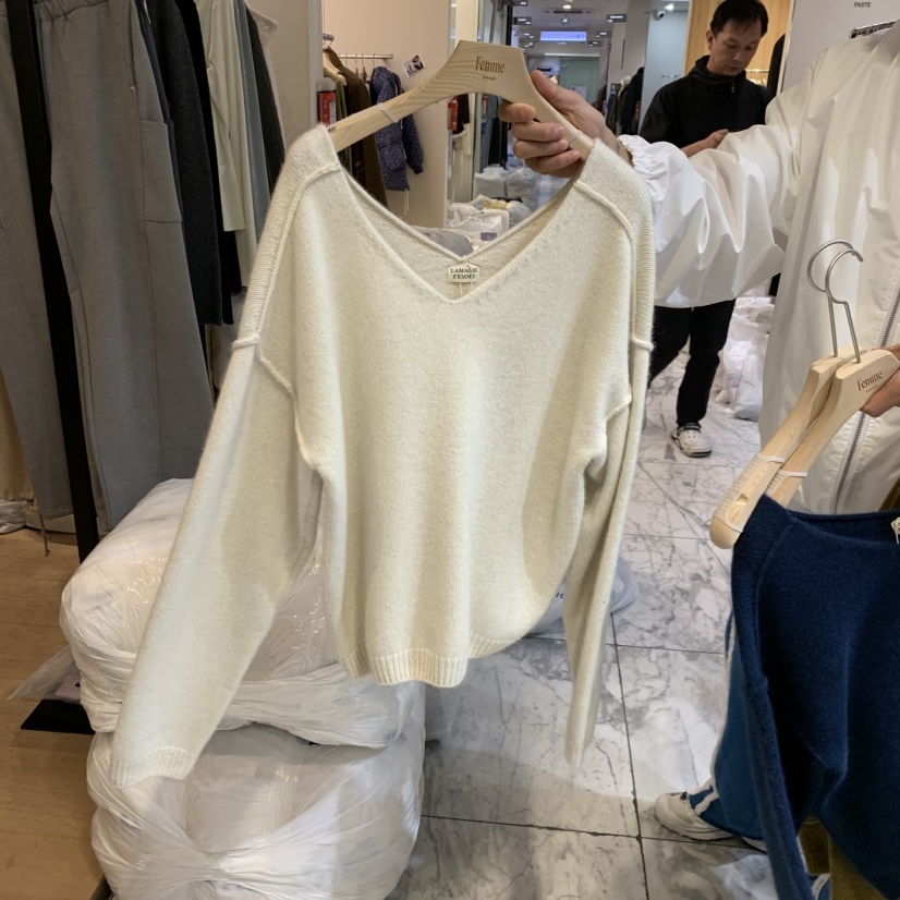 LA MAGIE FEMME韓國直郵女士新品人氣熱賣時尚推薦毛衣Lamagie Femme毛衣圖色4