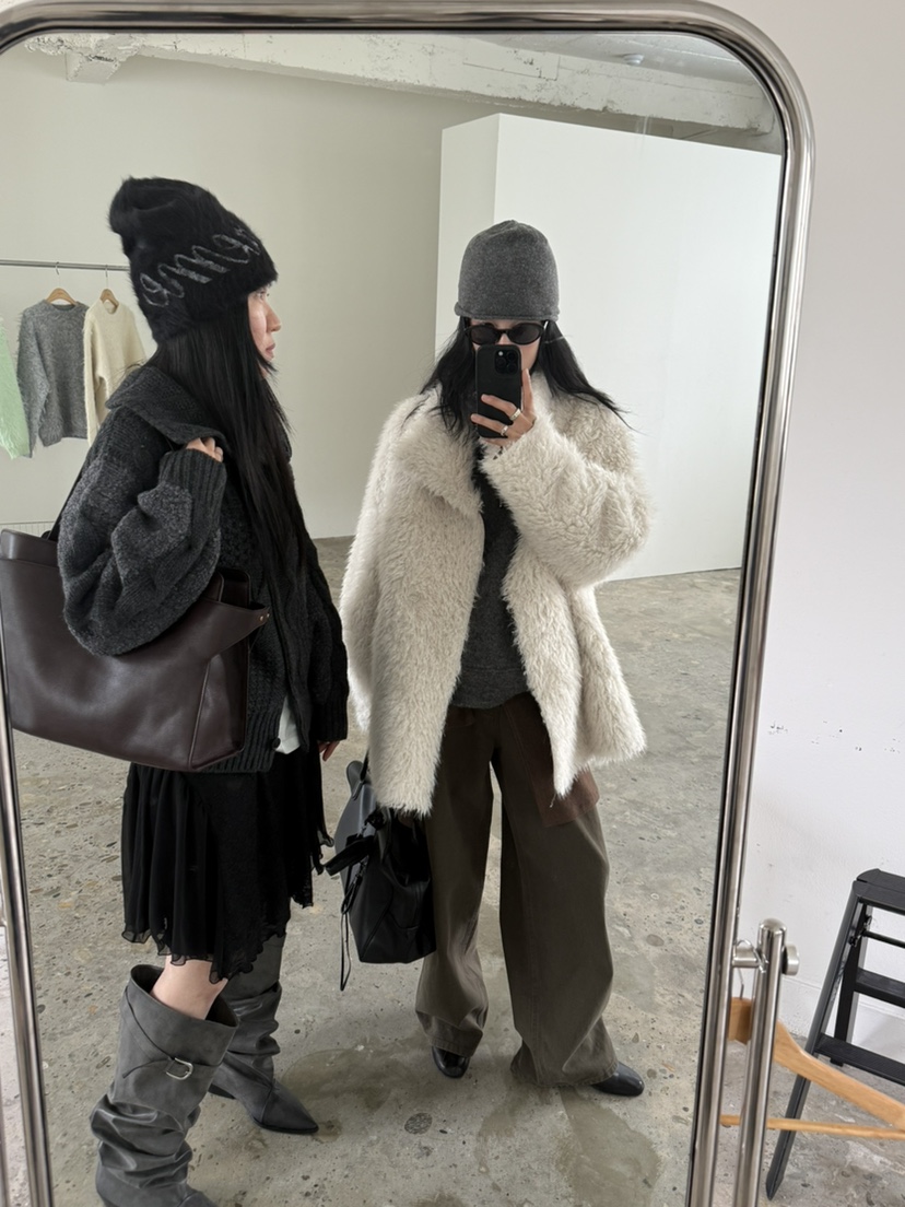 MOVENNE東大門直郵女裝新品真品時尚熱賣推薦休閑短款大衣MOVENNE短款大衣