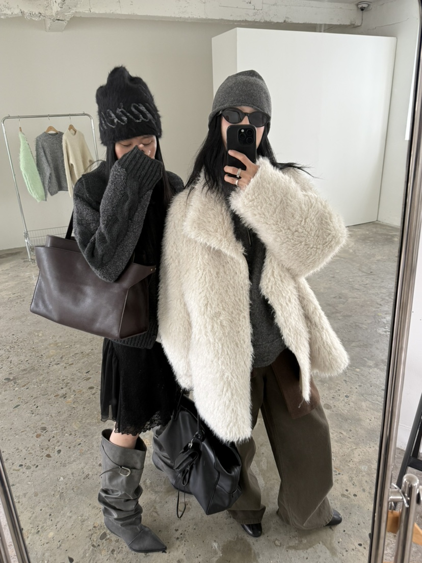 MOVENNE東大門直郵女裝新品真品時尚熱賣推薦休閑短款大衣MOVENNE短款大衣