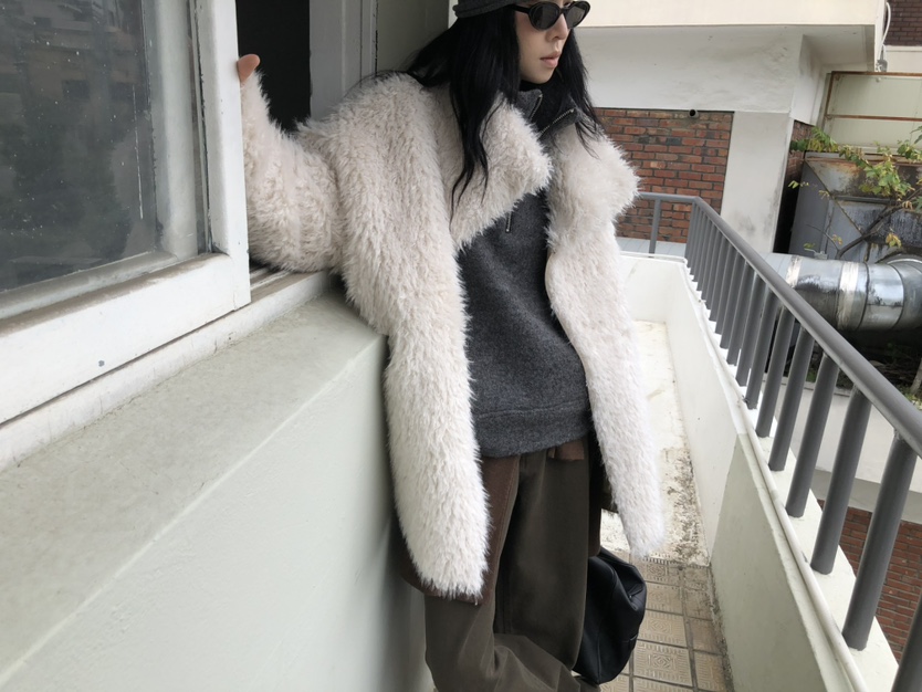 MOVENNE東大門直郵女裝新品真品時尚熱賣推薦休閑短款大衣MOVENNE短款大衣