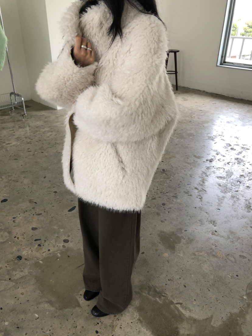 MOVENNE東大門直郵女裝新品真品時尚熱賣推薦休閑短款大衣MOVENNE短款大衣
