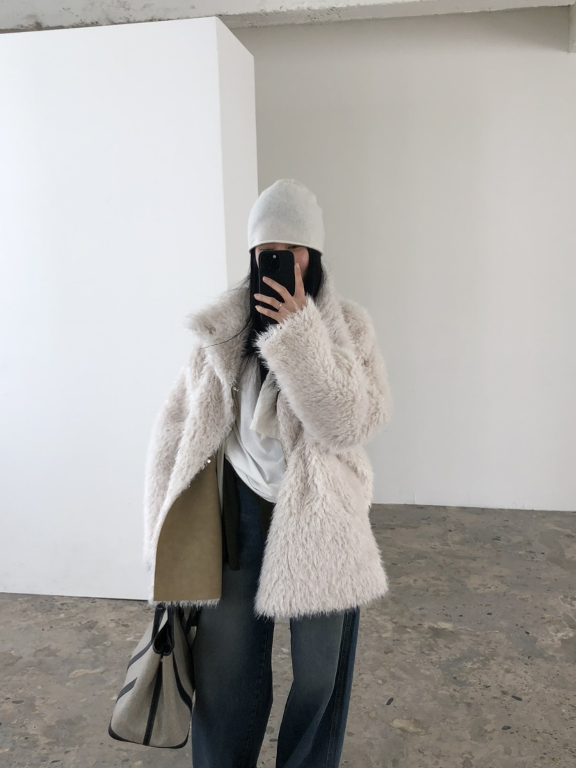 MOVENNE東大門直郵女裝新品真品時尚熱賣推薦休閑短款大衣MOVENNE短款大衣