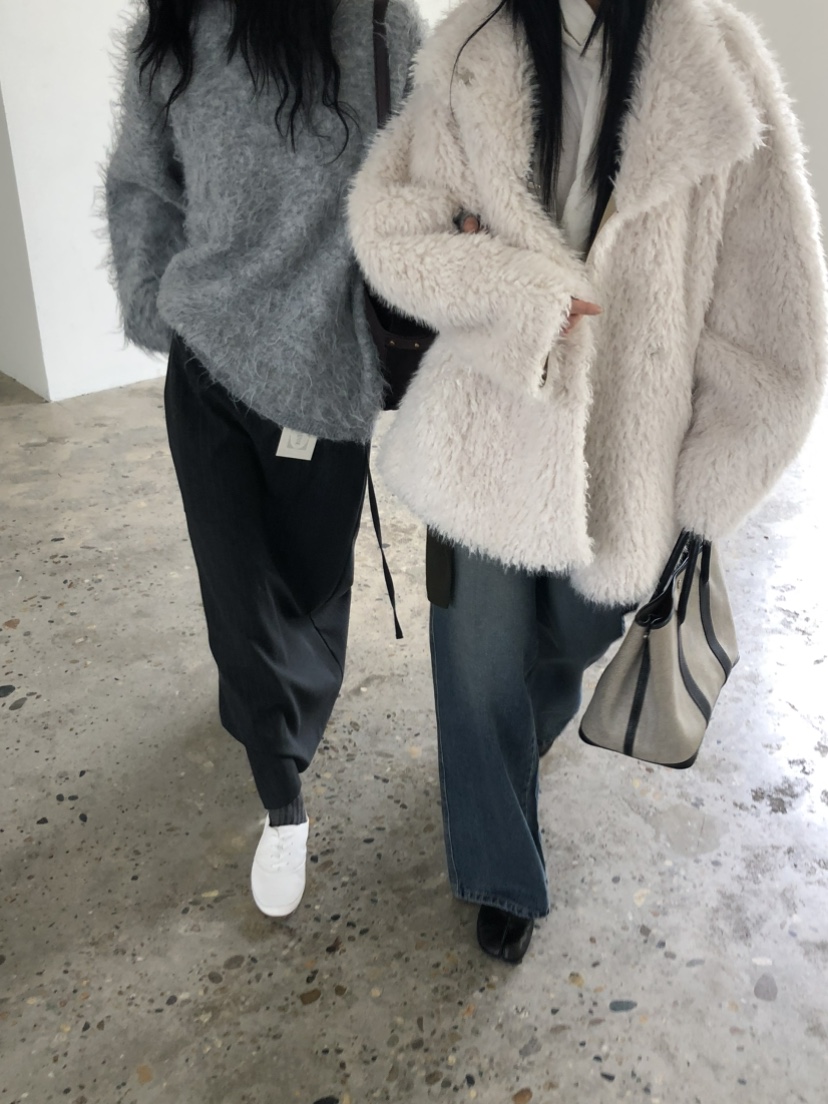 MOVENNE東大門直郵女裝新品真品時尚熱賣推薦休閑短款大衣MOVENNE短款大衣