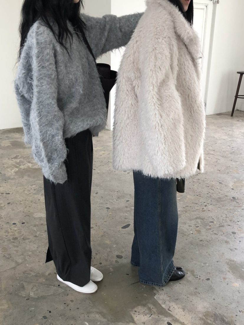 MOVENNE東大門直郵女裝新品真品時尚熱賣推薦休閑短款大衣MOVENNE短款大衣