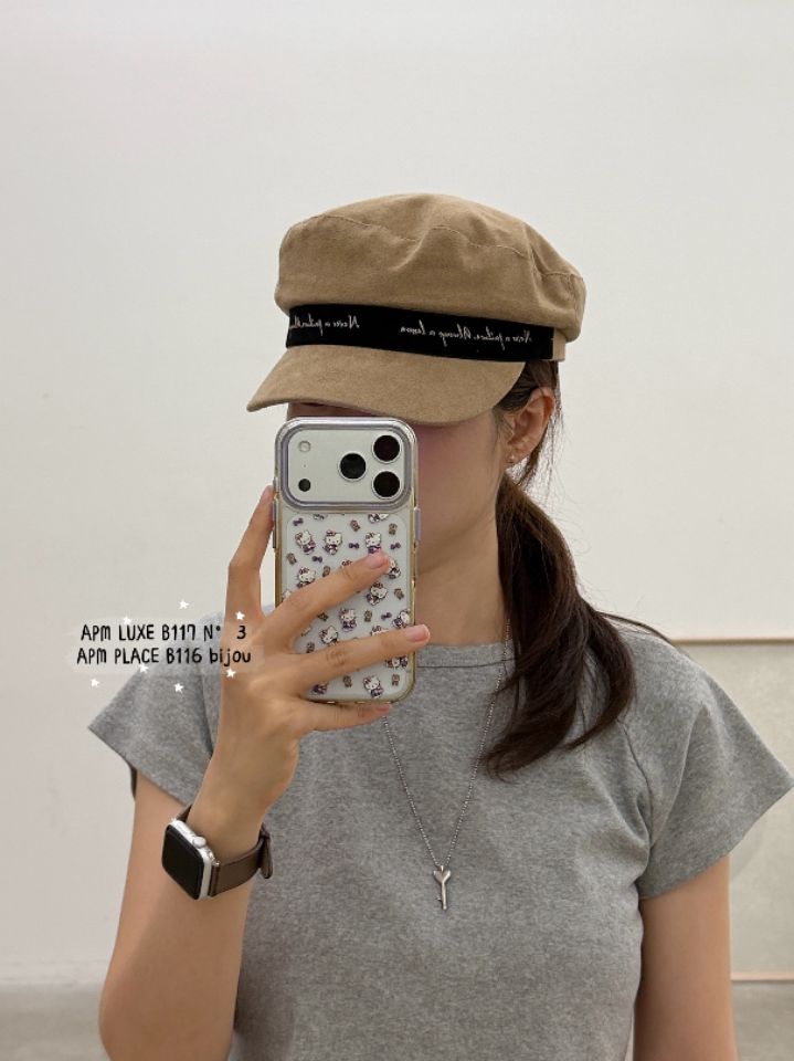 N3東大門代購女士新品人氣時尚職業熱賣真品推薦休閑帽子N3帽子