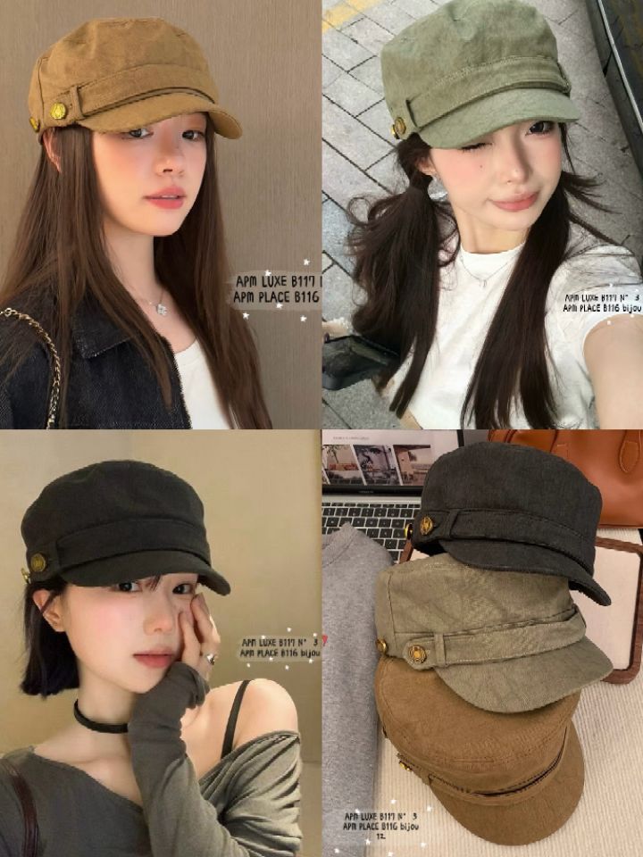 N3韓國代購女裝新品熱賣人氣職業時尚推薦真品休閑帽子N3帽子