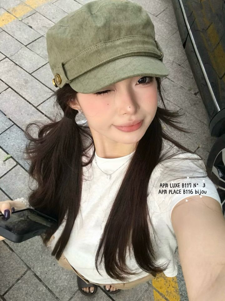 N3韓國代購女裝新品熱賣人氣職業時尚推薦真品休閑帽子N3帽子