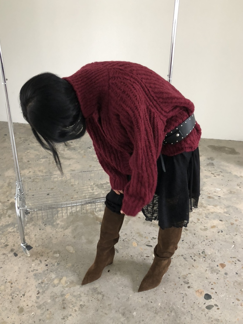 MOVENNE東大門代購女裝新品職業人氣時尚真品休閑熱賣毛衣MOVENNE毛衣