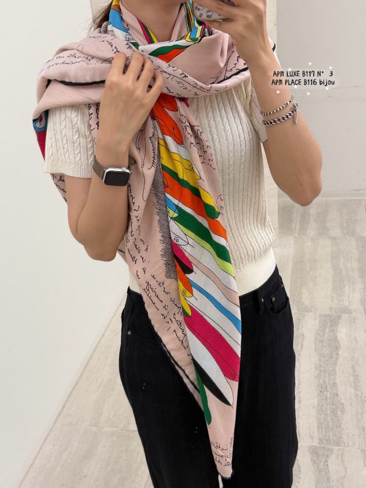 N3東大門代購女士新品真品人氣職業時尚休閑熱賣圍巾披肩N3圍巾/披肩