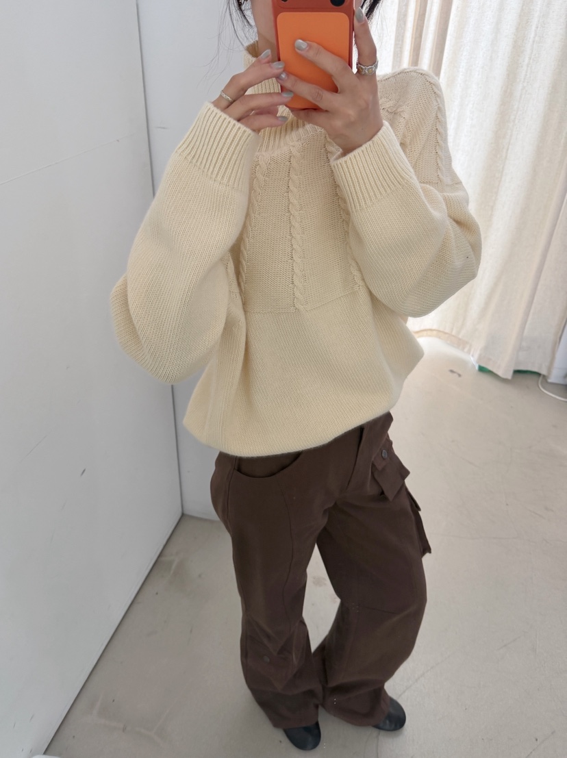 OLI EDIT東大門代購女裝新品休閑職業熱賣人氣真品針織衫OLI EDIT針織衫圖色3