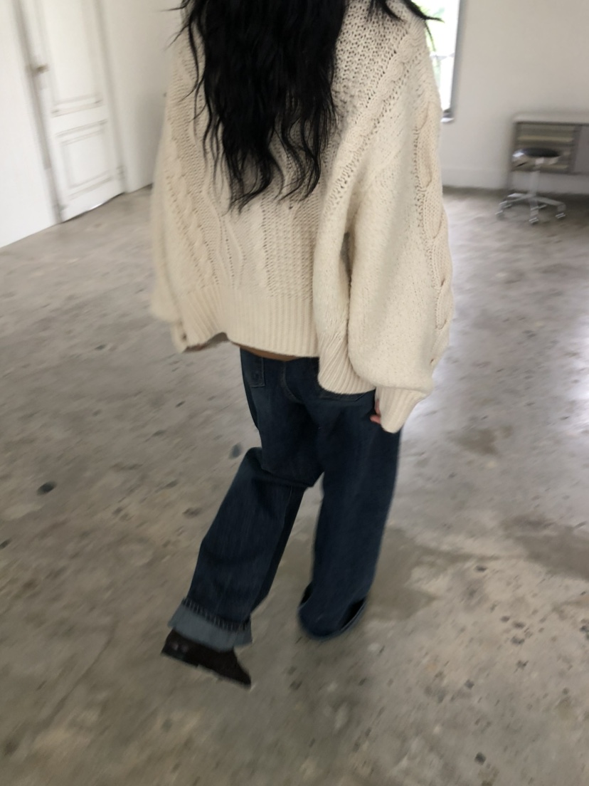MOVENNE東大門直郵女士新款人氣休閑職業真品毛衣麻花針織MOVENNE毛衣