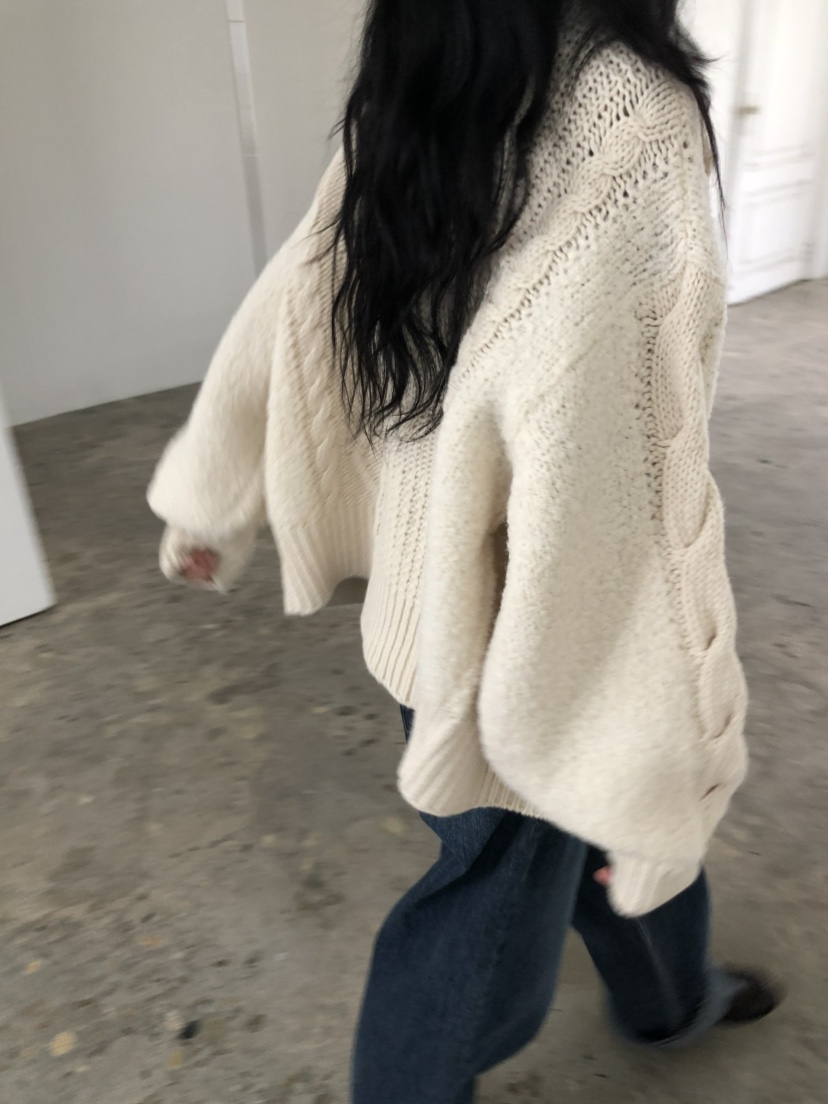MOVENNE東大門直郵女士新款人氣休閑職業真品毛衣麻花針織MOVENNE毛衣