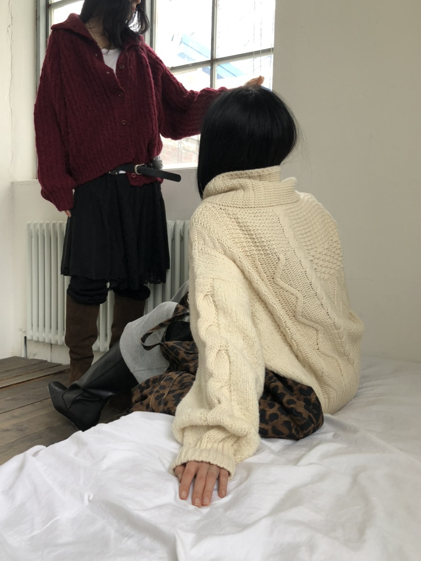 MOVENNE東大門直郵女士新款人氣休閑職業真品毛衣麻花針織MOVENNE毛衣