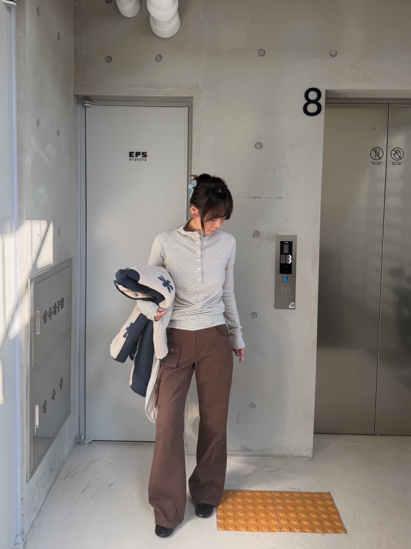 OLI EDIT韓國代購女士新款時尚熱賣休閑人氣職業真品休閑褲OLI EDIT休閑褲