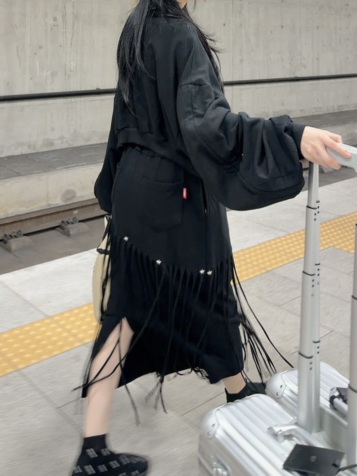 SEOUL PALETTE-Q韓國代購女士新品時尚真品推薦長裙流蘇SEOUL PALETTE-Q長裙