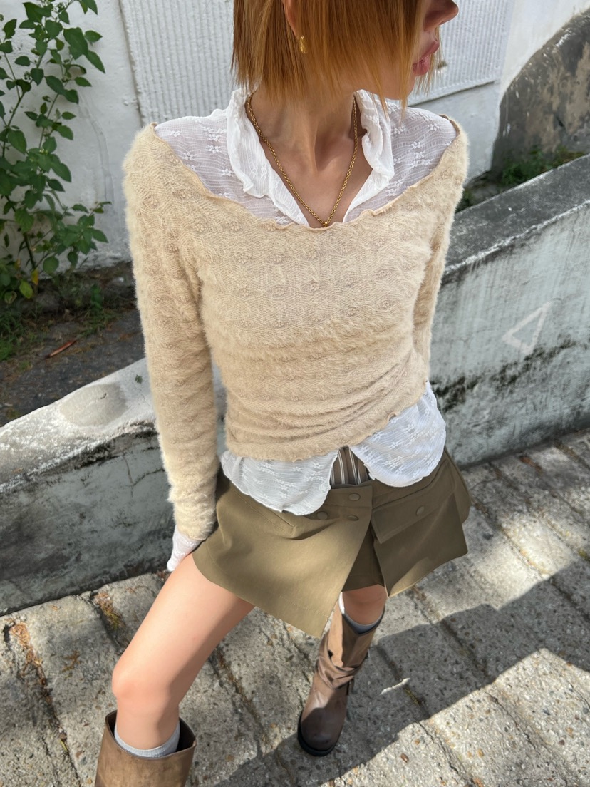 ZEROZERO韓國直郵女裝新品時尚推薦真品熱賣長袖T恤不含內搭ZEROZERO長袖T恤