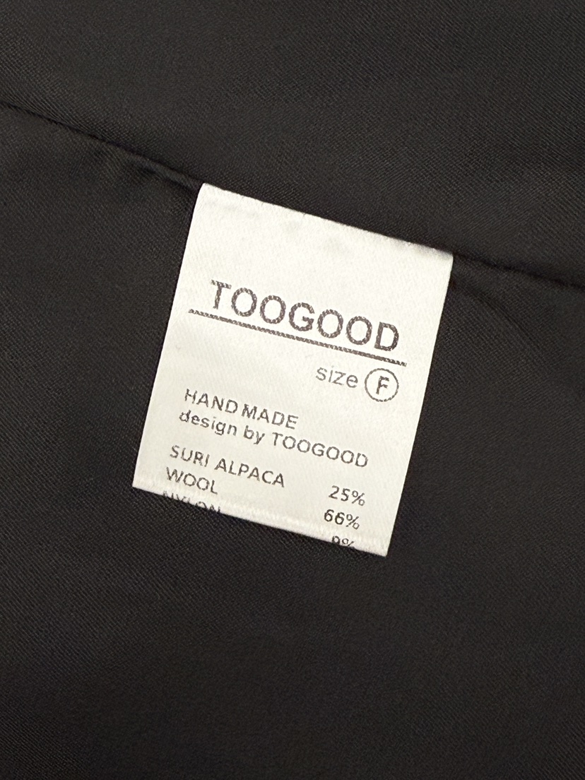 TOOGOOD韓國代購女士新款時尚推薦真品人氣熱賣中長款大衣TOOGOOD中長款大衣
