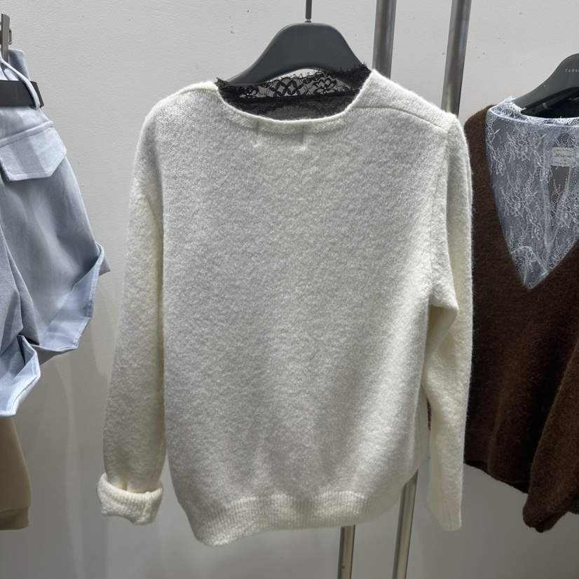 TARABY MOTION韓國代購女裝新品推薦休閑毛衣不含內搭羊駝TARABY MOTION毛衣