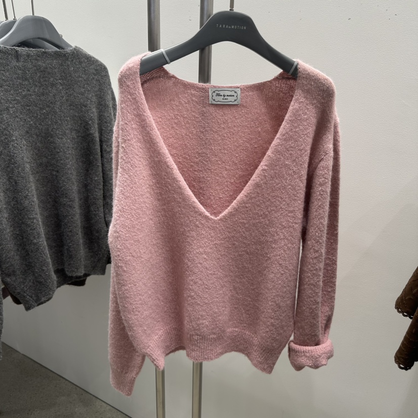 TARABY MOTION韓國代購女裝新品推薦休閑毛衣不含內搭羊駝TARABY MOTION毛衣圖色4