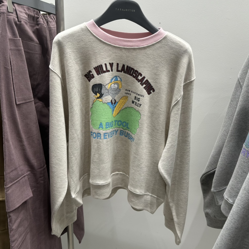 TARABY MOTION韓國直郵女裝新款真品人氣熱賣時尚休閑衛衣TARABY MOTION衛衣圖色1
