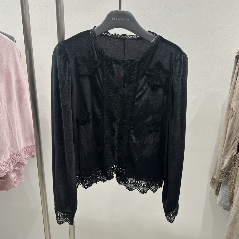 TARABY MOTION韓國代購女裝新品推薦真品時尚長袖T恤天鵝絨TARABY MOTION長袖T恤圖色2