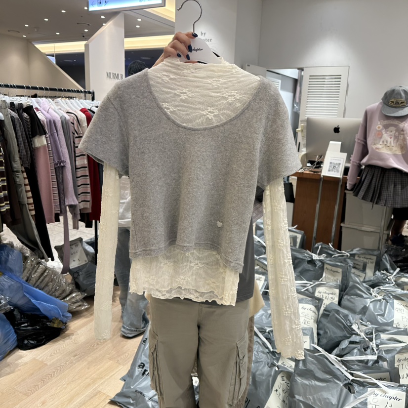 BY CHAPTER韓國直郵女裝新品時尚人氣休閑推薦熱賣真品套裝BY Chapter套裝圖色1