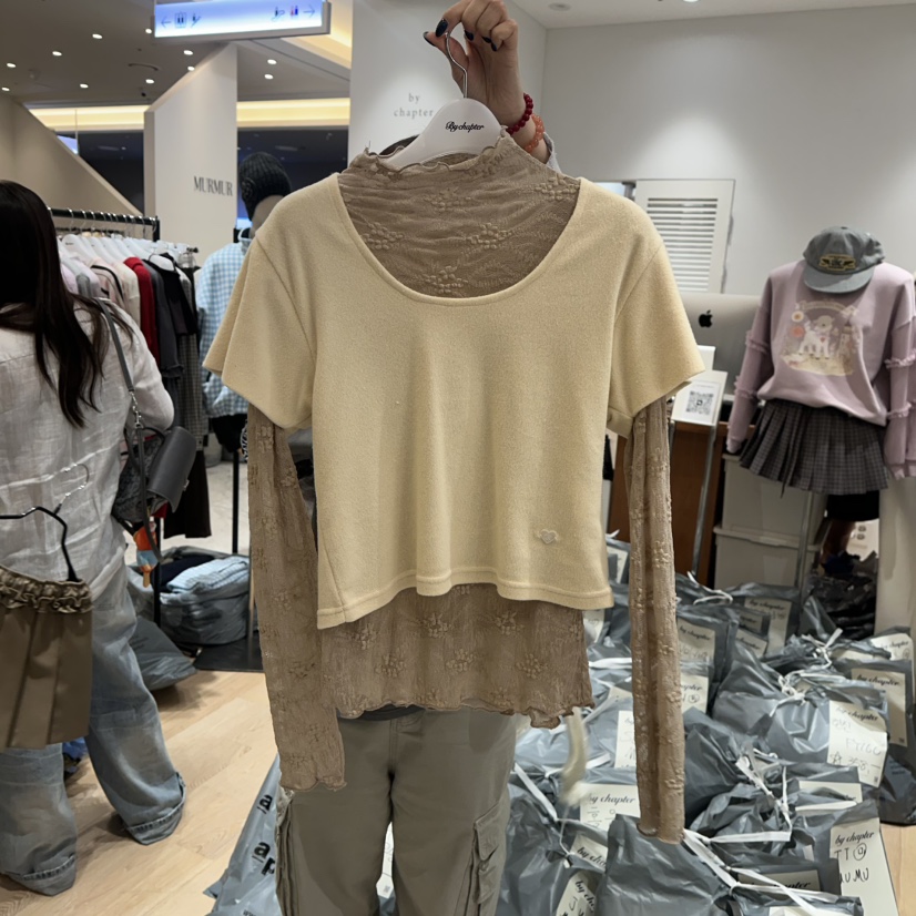 BY CHAPTER韓國直郵女裝新品時尚人氣休閑推薦熱賣真品套裝BY Chapter套裝圖色2