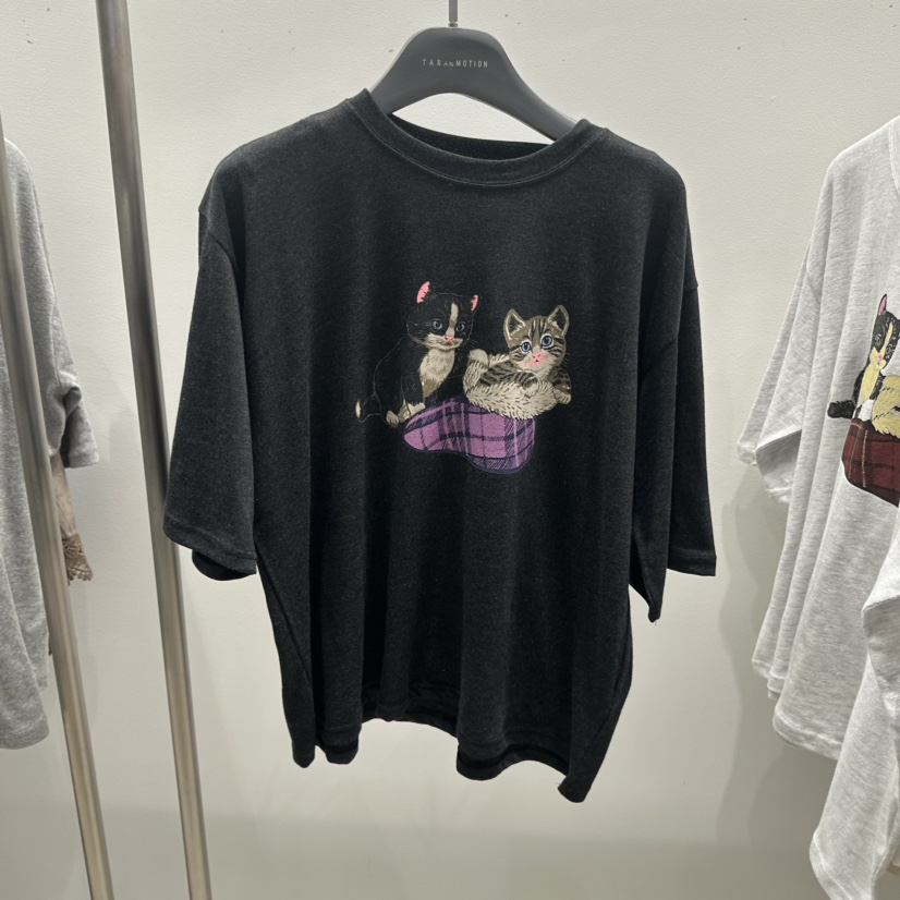 TARABY MOTION東大門直郵女士新品熱賣推薦時尚休閑T恤格子TARABY MOTIONT恤圖色2