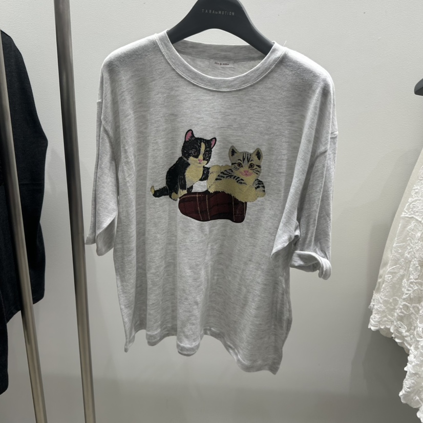 TARABY MOTION東大門直郵女士新品熱賣推薦時尚休閑T恤格子TARABY MOTIONT恤圖色3