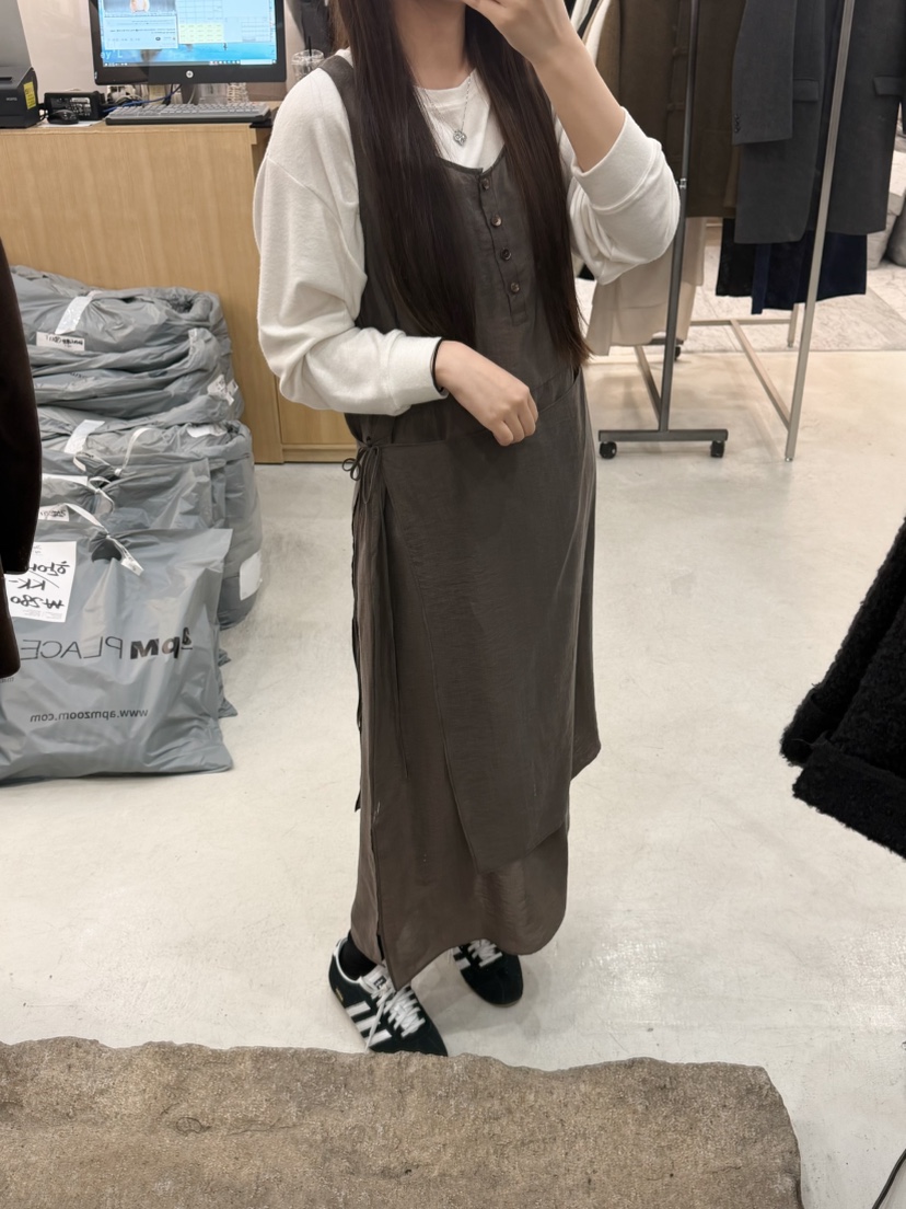 THE EYL東大門代購女裝新品真品休閑人氣推薦連衣裙OPS透明THE EYL連衣裙