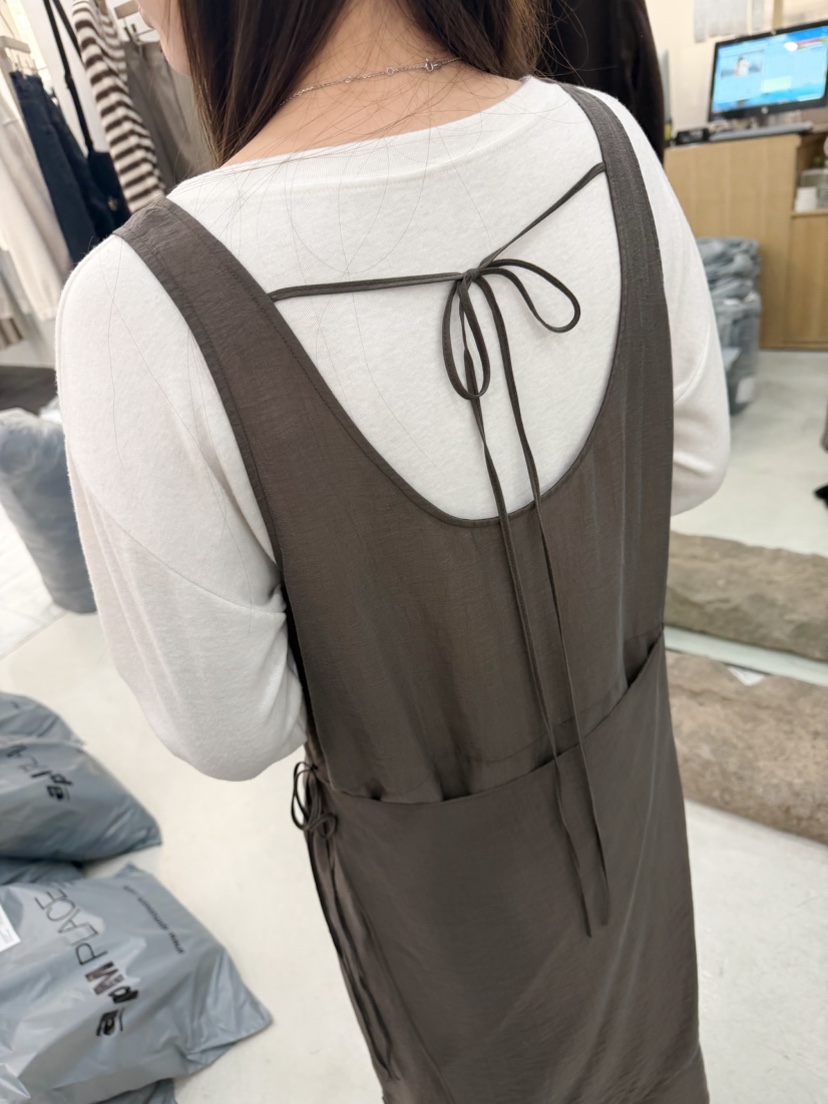 THE EYL東大門代購女裝新品真品休閑人氣推薦連衣裙OPS透明THE EYL連衣裙