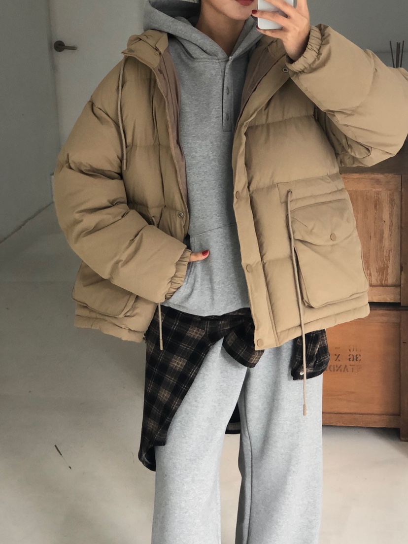 THE EYL東大門直郵女士新品休閑推薦時尚人氣短款羽絨服THE EYL短款羽絨服