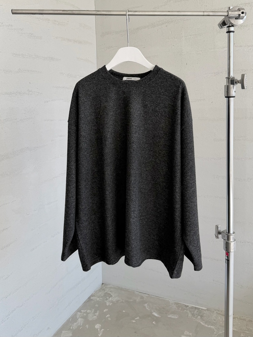 URBANE cloth韓國直郵女士新款推薦人氣時尚長袖T恤加絨URBANE cloth長袖T恤圖色2