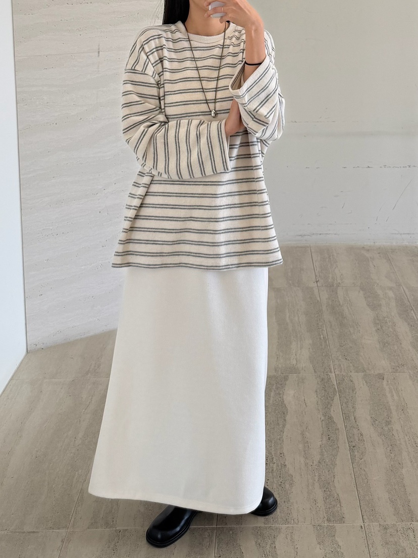 URBANE cloth韓國直郵女裝新品時尚真品熱賣人氣長裙加絨URBANE cloth長裙