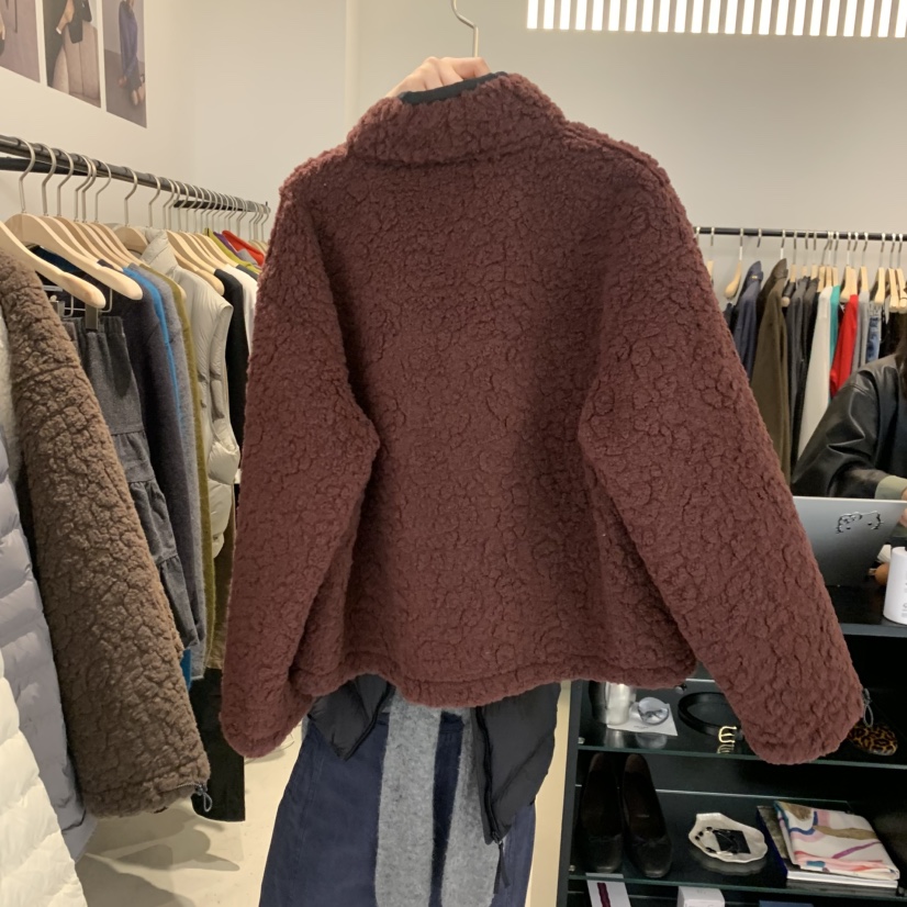 PLATE東大門代購女士新品推薦熱賣真品人氣時尚休閑夾克羊皮ANOTHER PLATE MOOD WEAR夾克