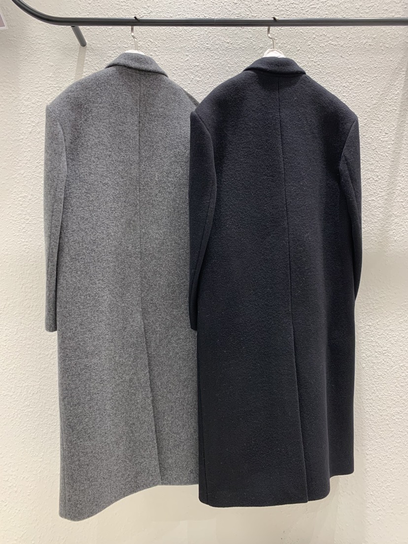 LUCY SALON韓國直郵女裝新品休閑時尚真品中長款大衣經典LUCY SALON中長款大衣