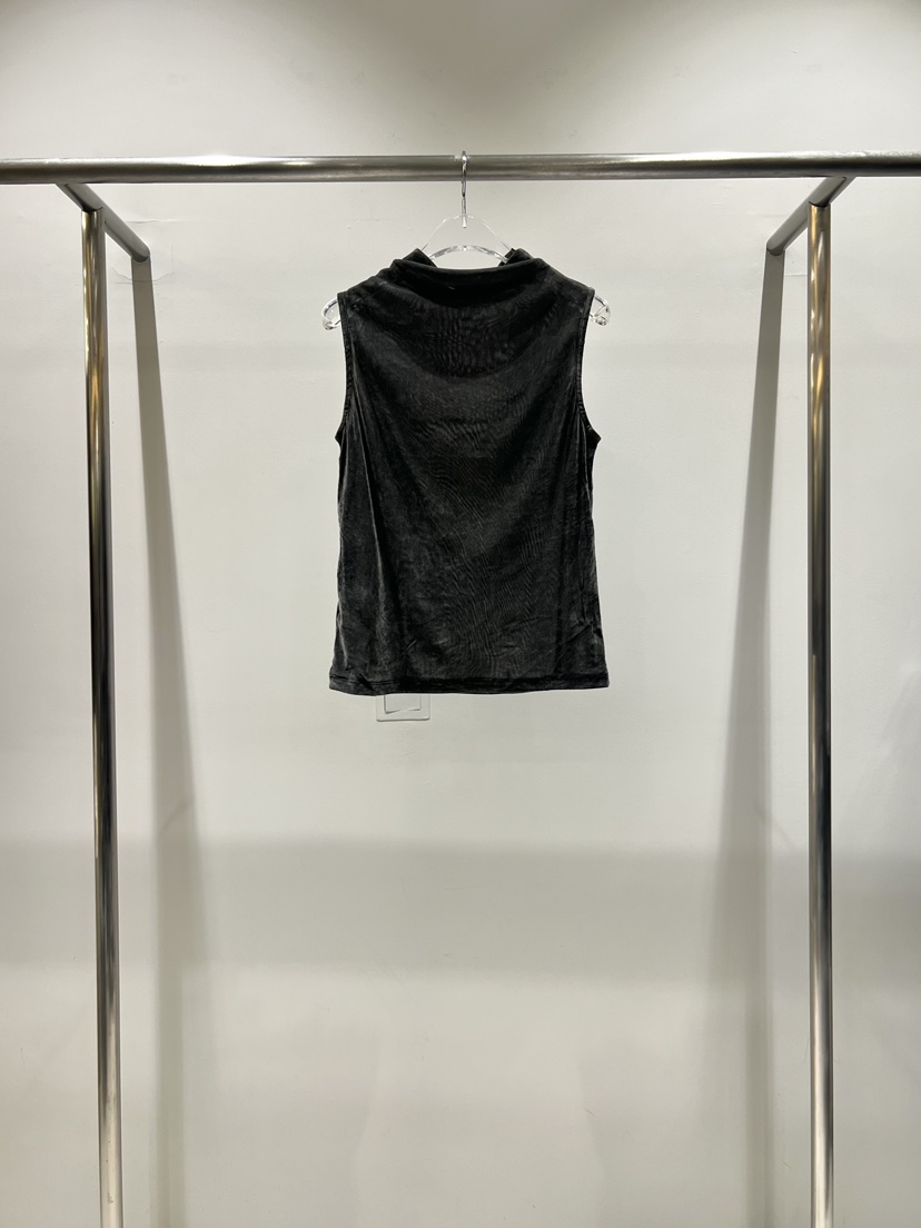 CESTLAVIE韓國代購女士新款真品熱賣吊帶背心天鵝絨高領無袖CESTLAVIE吊帶/背心