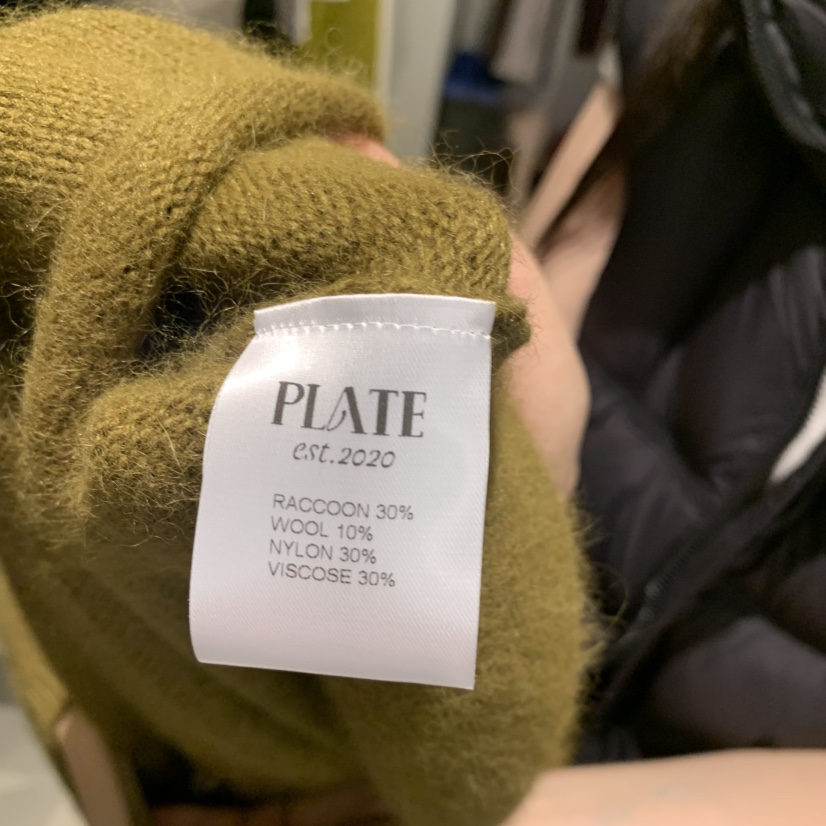 PLATE東大門實拍女裝新品人氣休閑熱賣時尚真品推薦針織衫ANOTHER PLATE MOOD WEAR針織衫