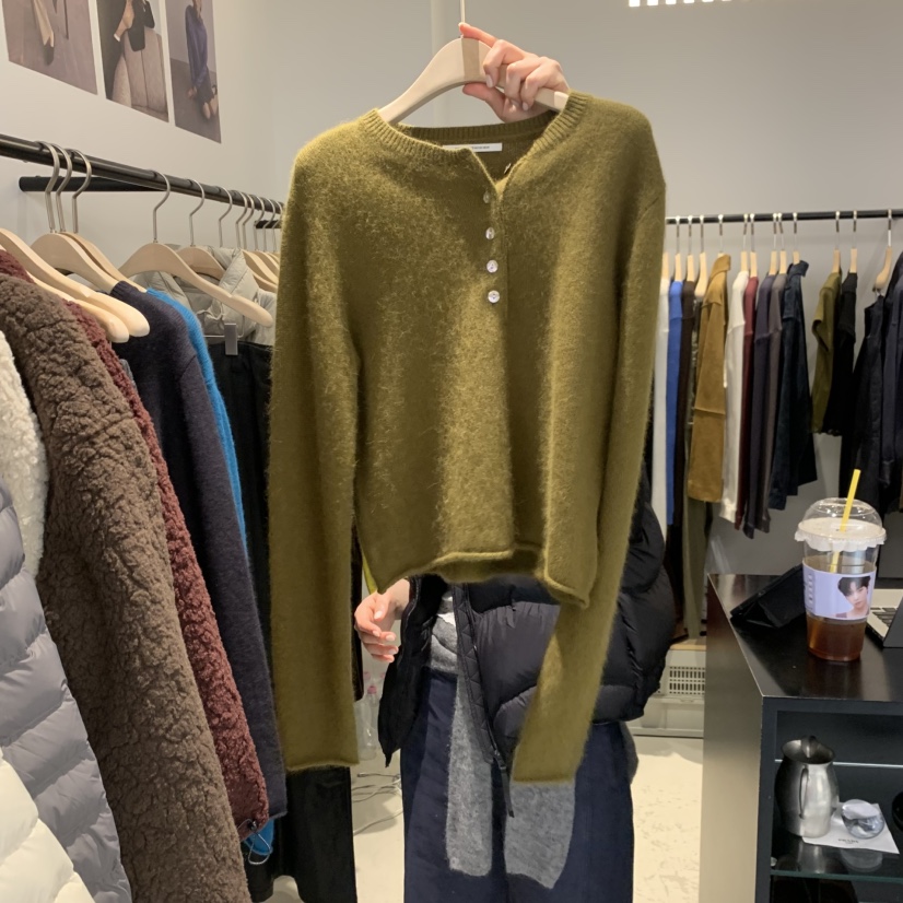PLATE東大門實拍女裝新品人氣休閑熱賣時尚真品推薦針織衫ANOTHER PLATE MOOD WEAR針織衫圖色4