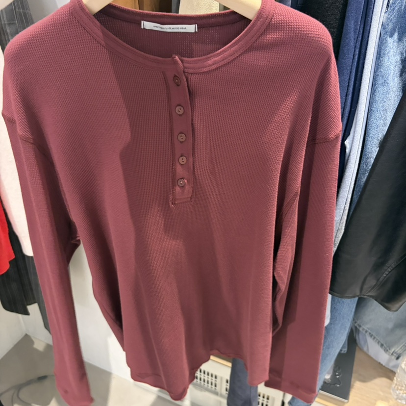 PLATE韓國代購女裝新品人氣休閑真品推薦時尚熱賣長袖T恤ANOTHER PLATE MOOD WEAR長袖T恤圖色2