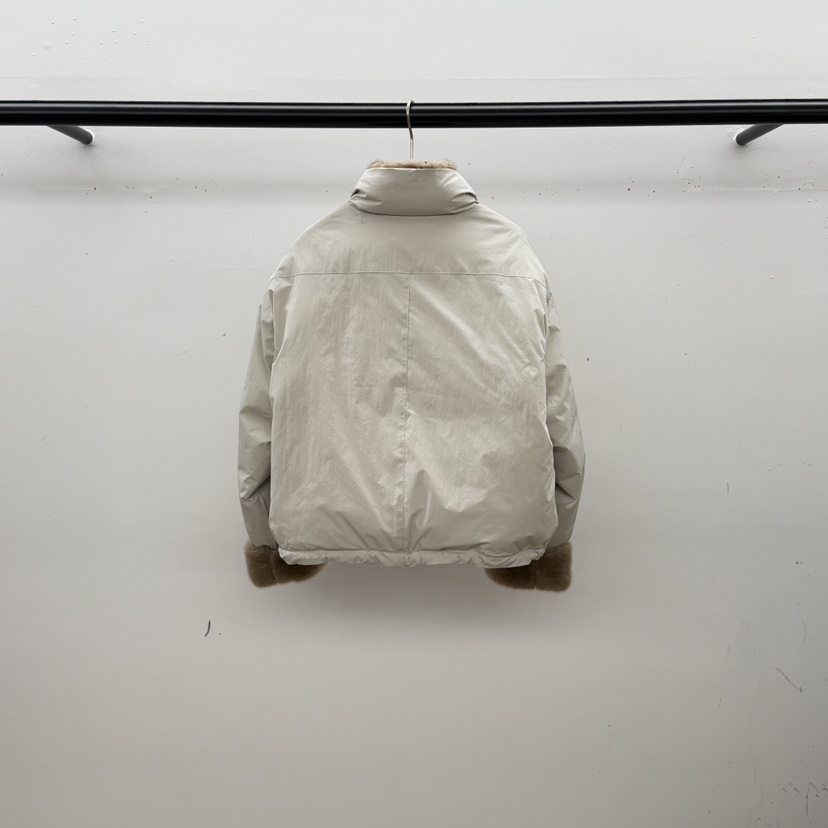 ID韓國代購女士新款真品時尚熱賣休閑短款羽絨服羽絨服毛絨ID短款羽絨服