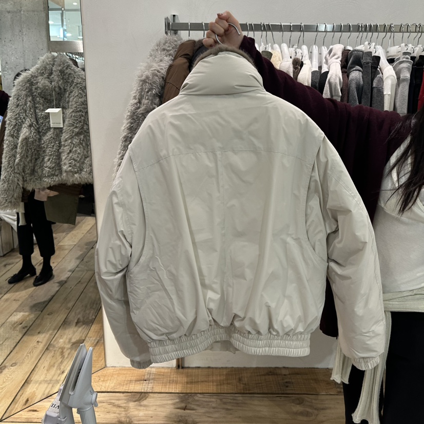 CREAM VILLA東大門直郵女裝新款推薦短款羽絨服折疊鴨絨CREAM VILLA短款羽絨服