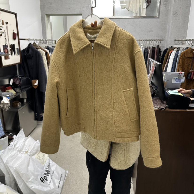 WEARABLE-L韓國直郵女裝新品真品時尚熱賣人氣推薦短款大衣WEARABLE短款大衣圖色1