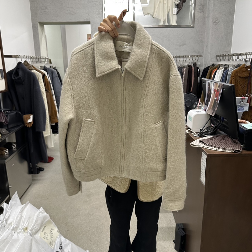 WEARABLE-L韓國直郵女裝新品真品時尚熱賣人氣推薦短款大衣WEARABLE短款大衣圖色2