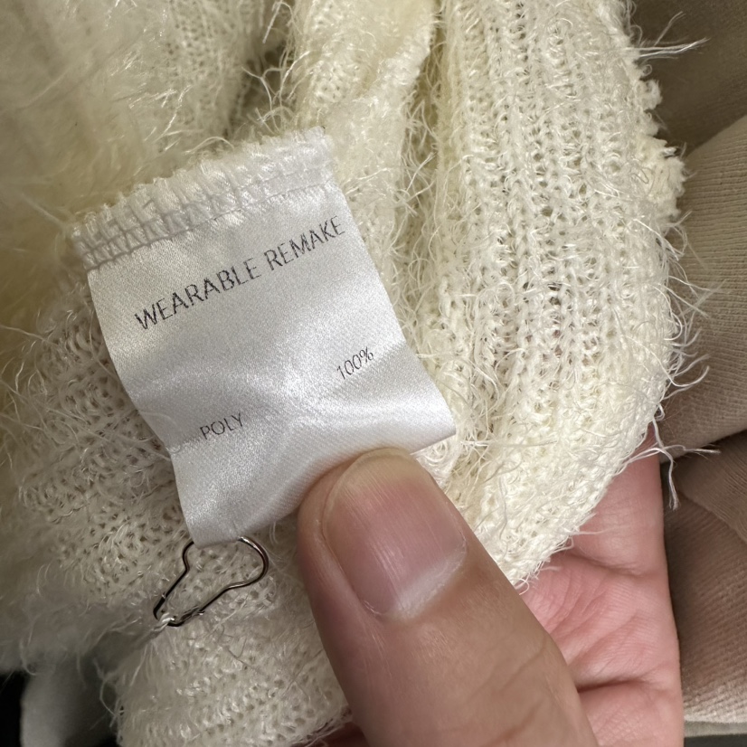 WEARABLE-L東大門代購女士新款時尚推薦人氣針織衫兩面穿WEARABLE針織衫