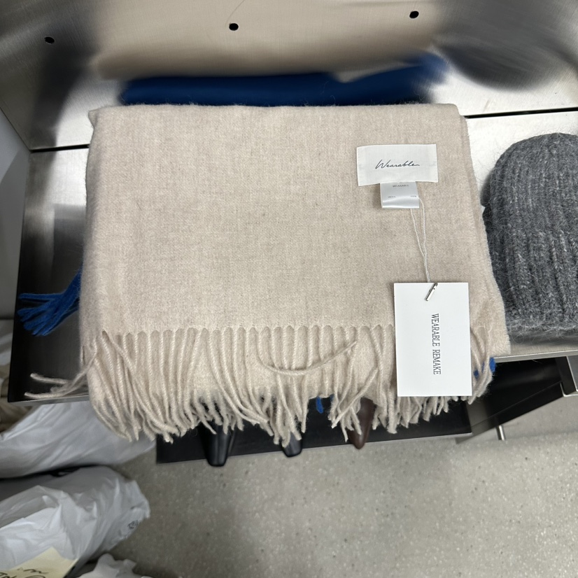 WEARABLE-L韓國代購女裝新品真品休閑推薦圍巾披肩羊毛圍巾WEARABLE圍巾/披肩圖色1
