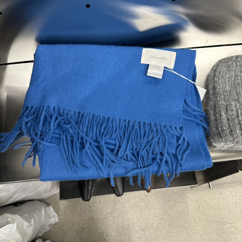 WEARABLE-L韓國代購女裝新品真品休閑推薦圍巾披肩羊毛圍巾WEARABLE圍巾/披肩圖色2